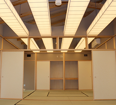 岩手県陸前高田市の高田市民文化会館の施工現場の画像です